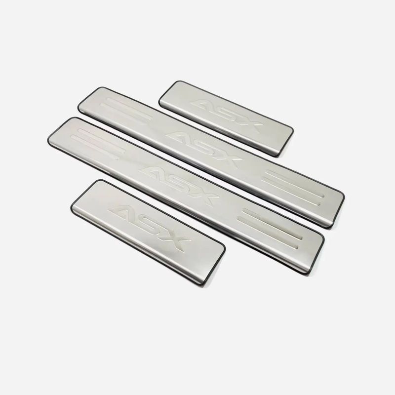 Для Mitsubishi ASX 2013 2014 2015 2016 - 2024 Захисна накладка на поріг Педаль Накладка на поріг Декоративна наклейка Автомобільні аксесуари для стайлінгу