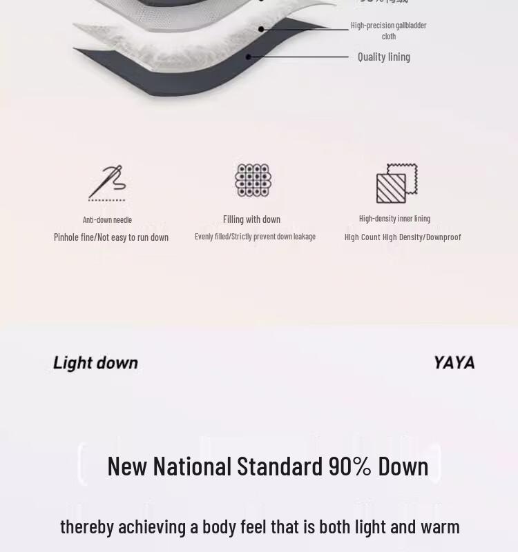 YAYA 2024 Women's Short Hooded Down Jacket