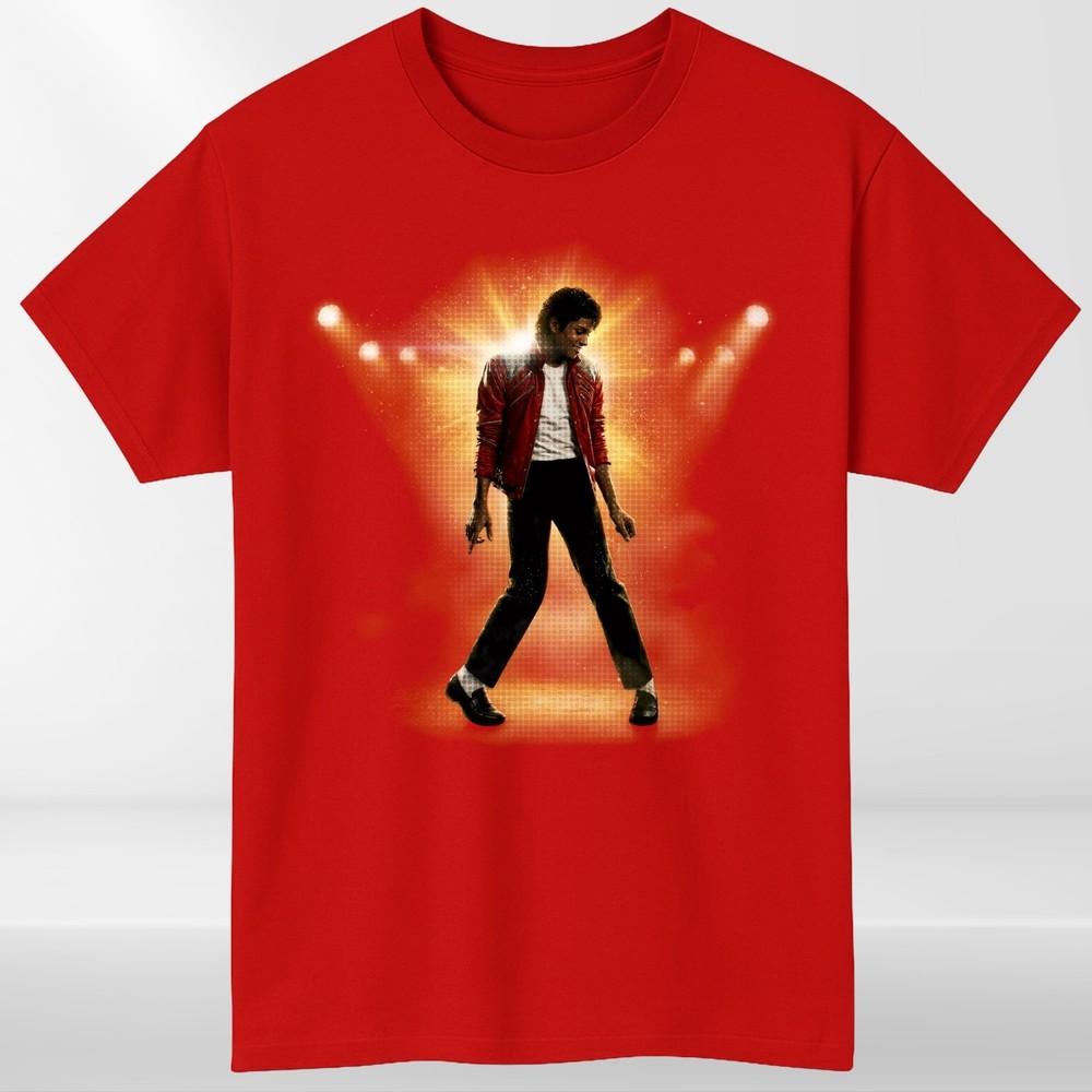 Michael Jackson 80s Thriller Crew Neck TShirt Unisexs Clothing Summer Tee