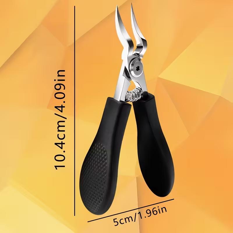 Stainless Steel Nail Clipper for Thick Nails Inner-Growth Design Embedded Nail Care Tool for Adults And Seniors