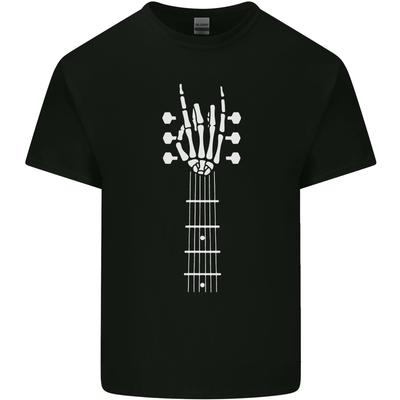 Rock & Roll Guitar Hand Guitarist Electric Mens Light Cotton T-Shirt