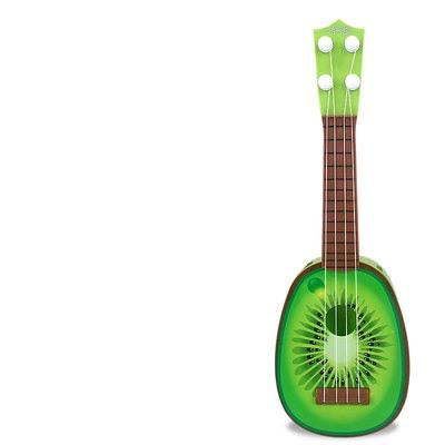 Cartoon Fruit Yukrili Ukrili Vier-Snarige Mini Gitaar Waarmee Muziekinstrumenten Gespeeld Kunnen Worden Educatief Kinder Speelgoed