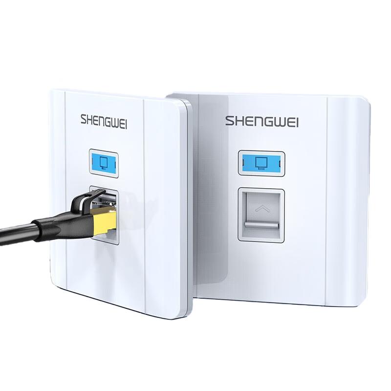 

Shengwei CSIP301H Single-Port Voice/Data Wall Plate Module