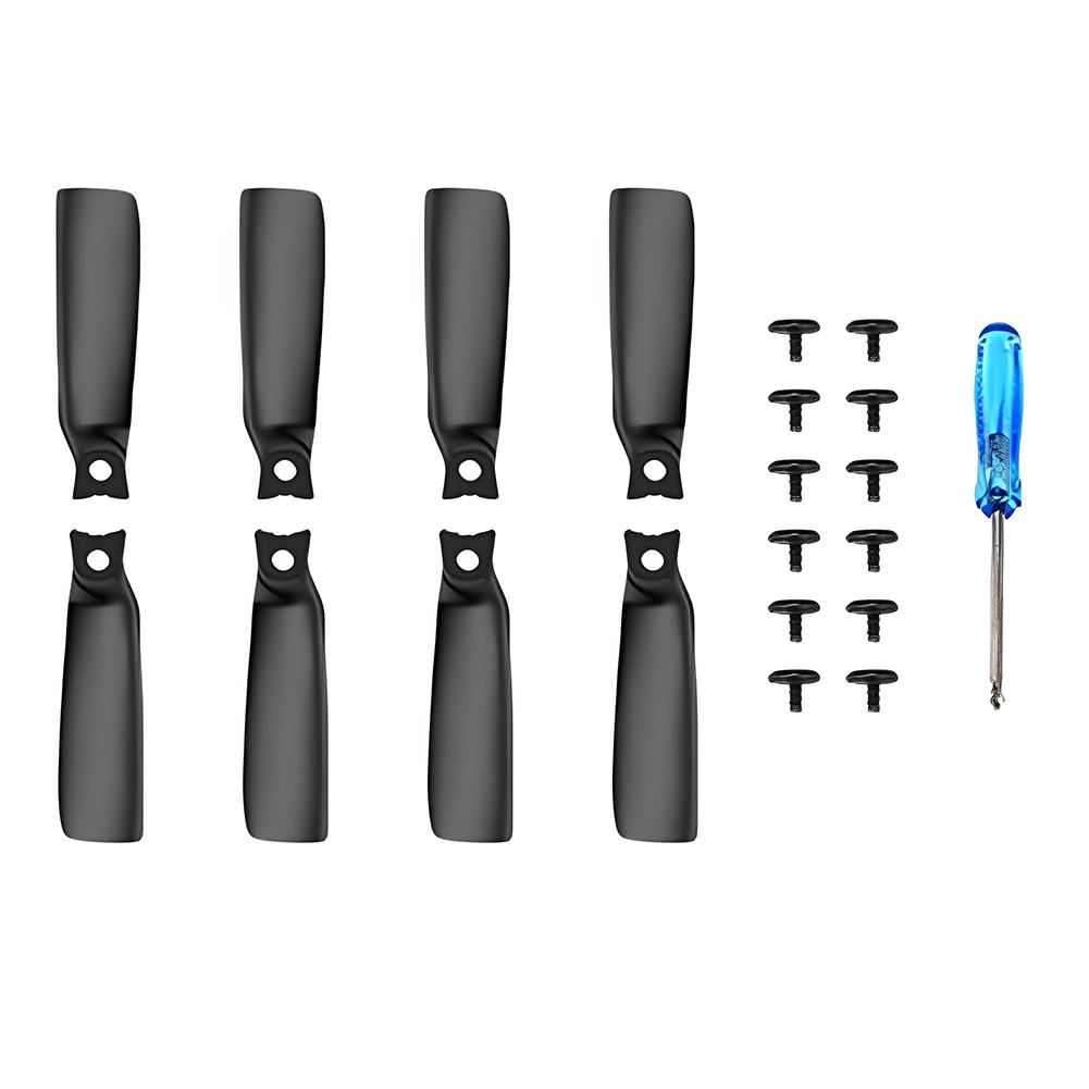8pcs Drone Propellers For DJI Flip 4022F DIY Colorful Silent Propeller Wing Lightweight Blade Spare Part For DJI Flip Accessorie
