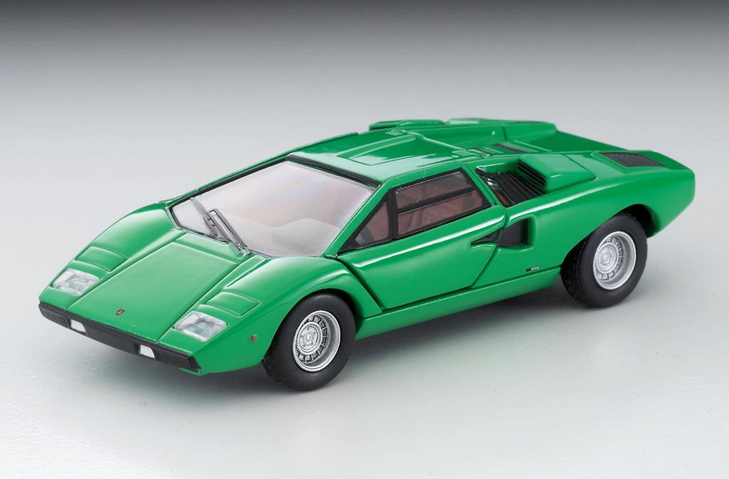 Tomica Limited Vintage Neo Lamborghini Countach LP400 Zelený hotový produkt 320074 1/64 LV-N