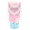 30 Pcs Paper Cups 2 Packs Girl Boy Festive Birthday Accessories for Baby Party Decoration