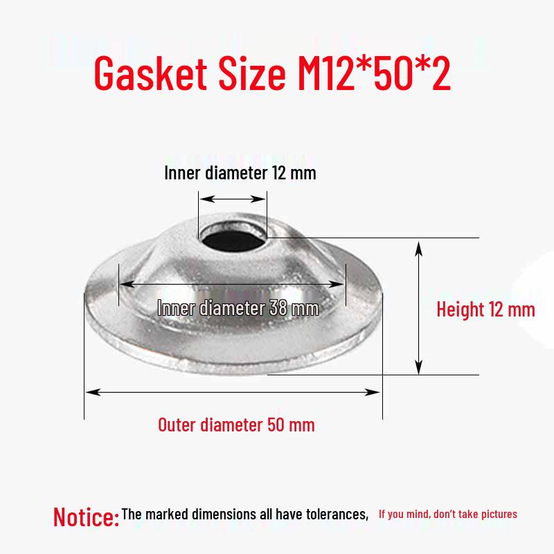 Stainless Steel Bowl-Shaped Adjustable Foot Washer for Pot Lids