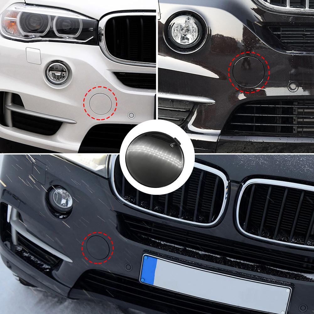 OEM Replacement Tow Hook Cover for BMW For X5 F15 Front Bumper Hole Cover for 2014 2018 Models Sturdy and Reliable