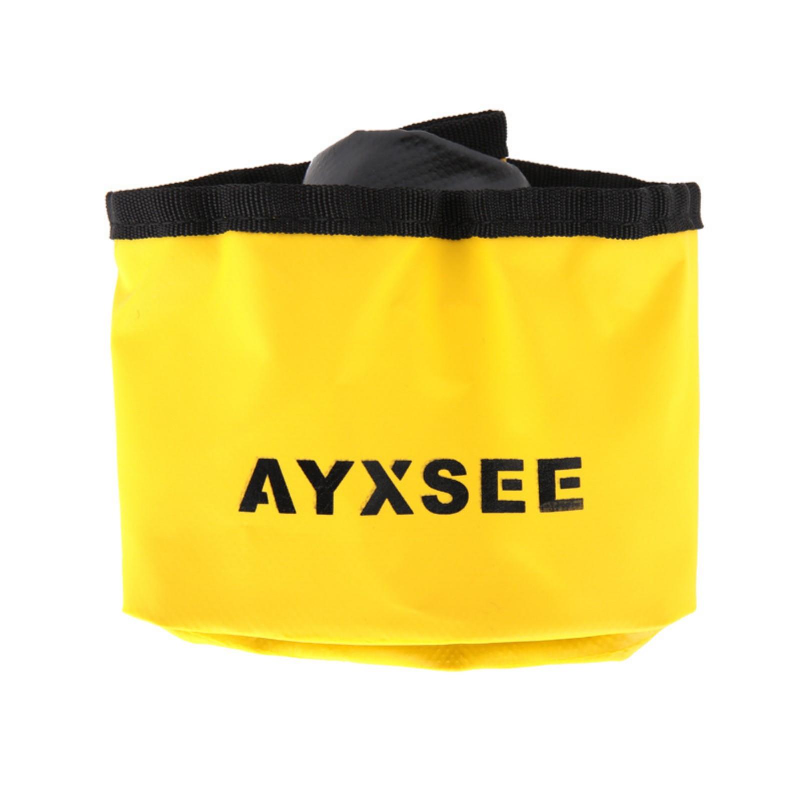 

Outdoor Camping Round 5L Foldable AYXSEE Water Basin, PVC Portable Washbasin, Lightweight And Portable For Cycling And Camping. One Size жёлтый