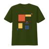 Mondrian Who T Shirt Vintage Top For Everyday Wear Graphic Streetwear Homme Versatile Breathable Comfortable