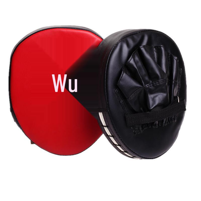 

Sanda Curved Hand Target for Boxing & Taekwondo - Wall Punch Pad with Handle