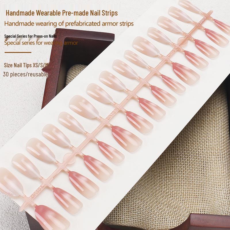 

High-End Cat Eye Gradient Press-On Nails – Spicy Girl Style