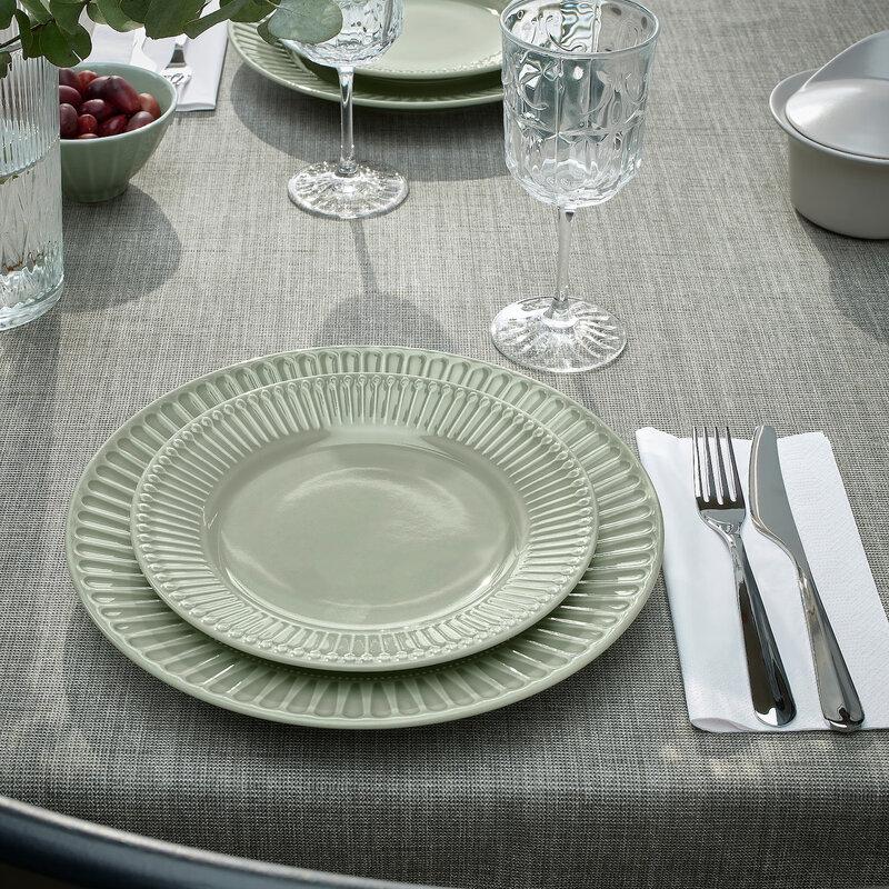 IKEA STRIMMIG Stoneware Dinner Plate