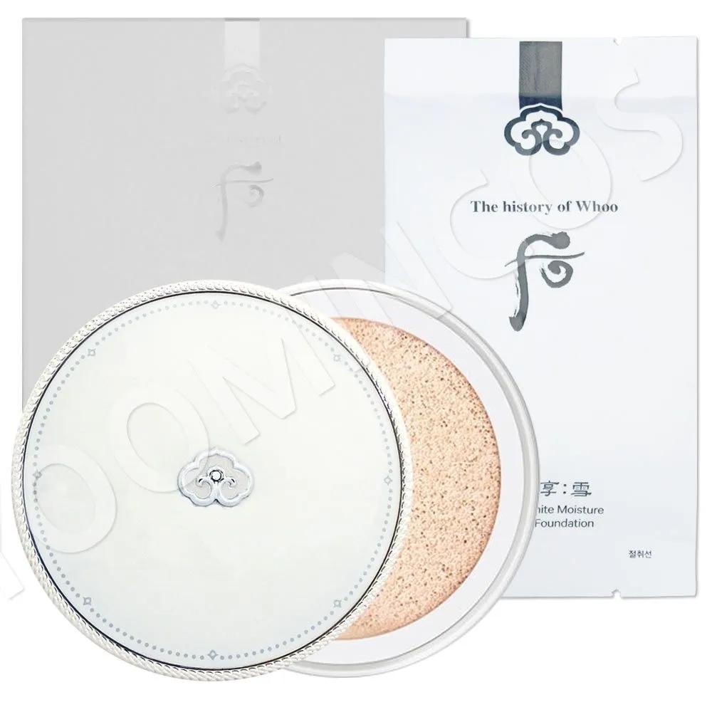 

The history of whoo Gongjinhyangseol Whitening Moisture Glow Cushion / Main product 13g + Refill 13g Brightening Moisture Glow Cushion No. 21