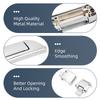 Motorcycle Hard Bag Saddlebag Hardware Latch Hinge Lock Kit For Harley Touring Street Glide Road King Road Glide 2014-Up