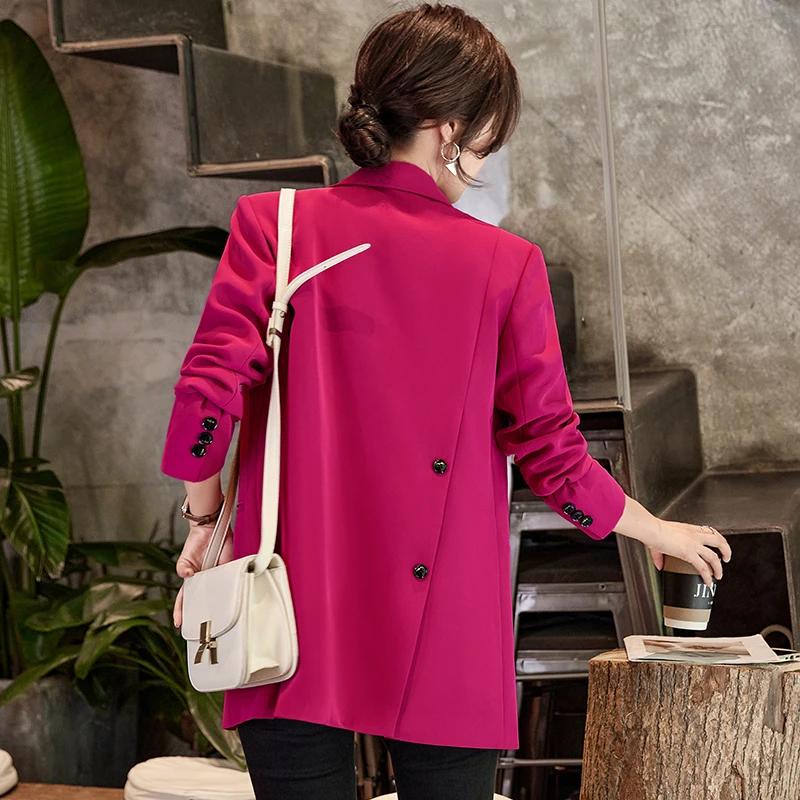 Anzugjacke für Damen Herbst 2025 Neuer Stil Lässiges Lockeres Design Anzug Damen Koreanisches Oberteil