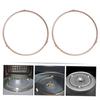 Accurate Dimensions Circular Roller Bracket Microwave Turntable Ring