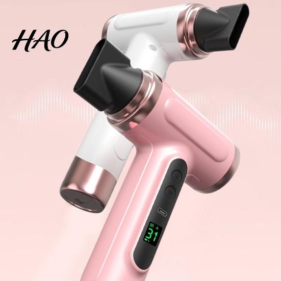 Cordless Blow Dryer Hair 200W 15000mAh USB Rechargeable Adjustable LCD Display High High-power Speed Fast Drying Low Noise Portable Travel Women