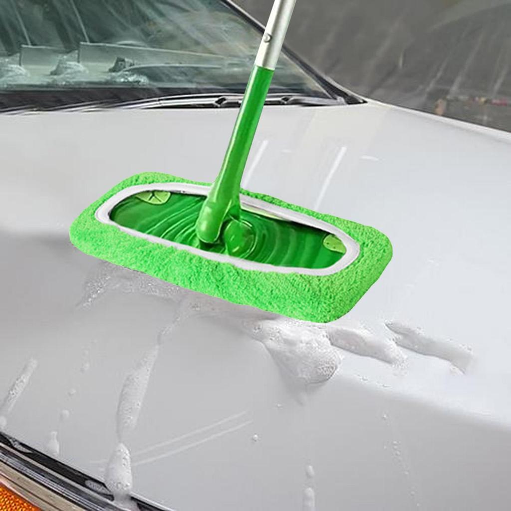 Mopping Pads Washable Wet Mop Sweeping Pads Microfiber Cloth Reusable Cover for Floor Cleaning Household Home Apartment Hotel