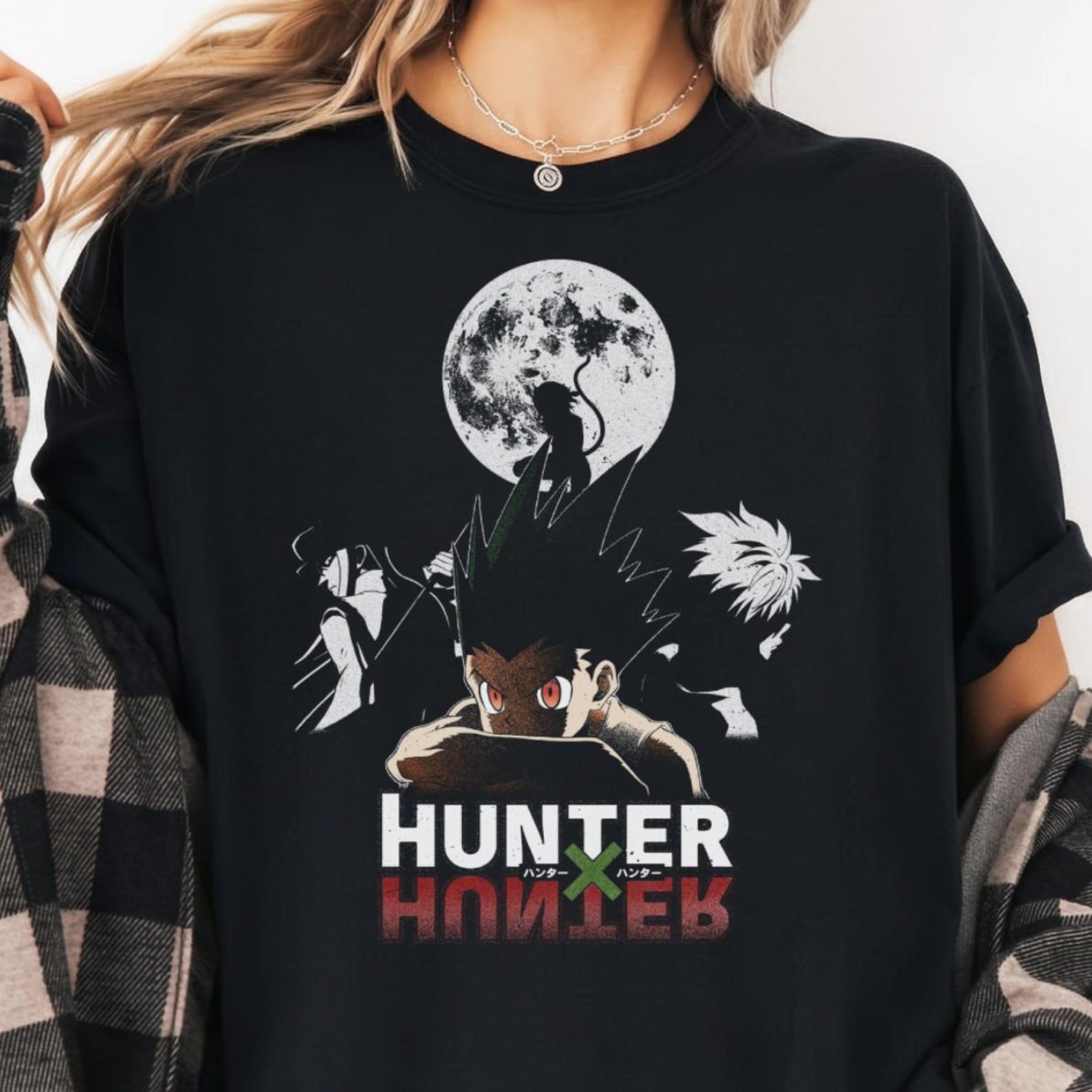 Gon Freecss 90 s Anime Manga T-shirt, HxH shirt 3XL