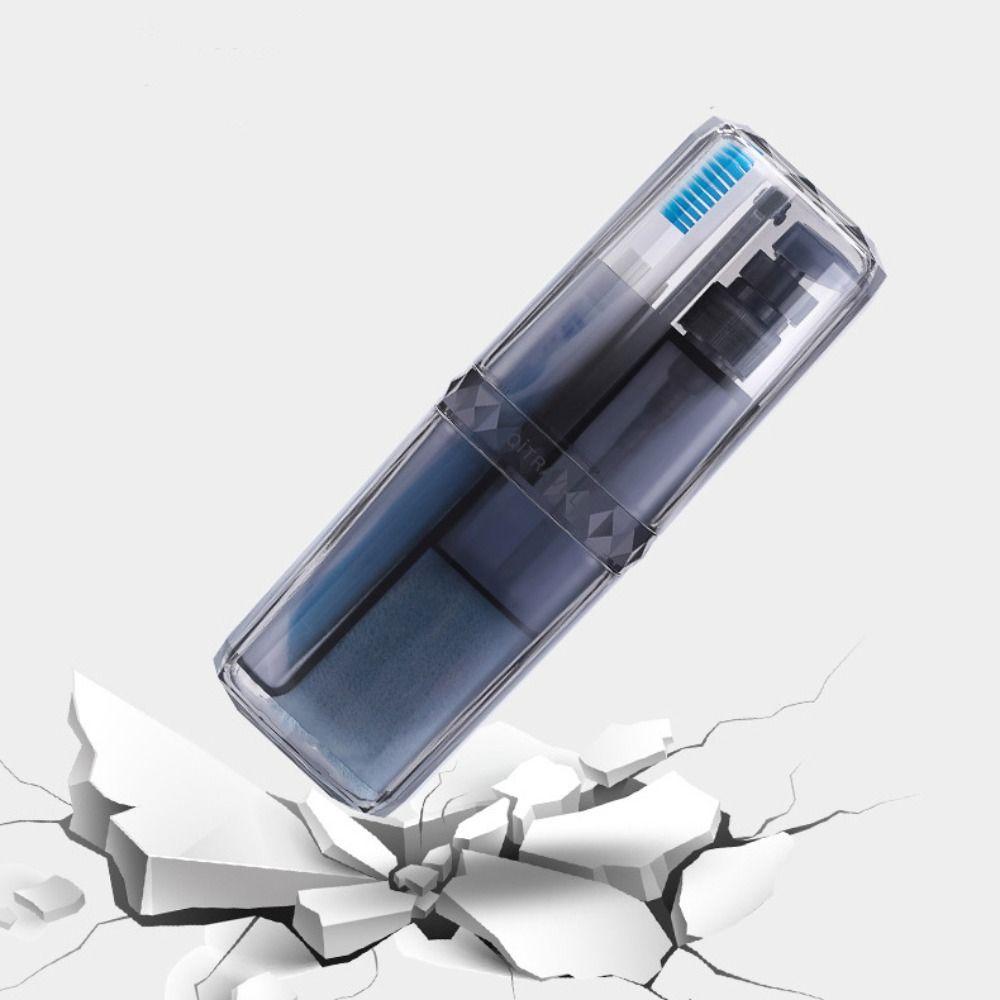 Partitioned Toothbrush Storage Box Waterproof Toothbrush Cup Case  School