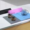 Food Grade Silicone Kitchen Mat Rectangle Kitchen Heat Resistant Mat  Desktop Decoration