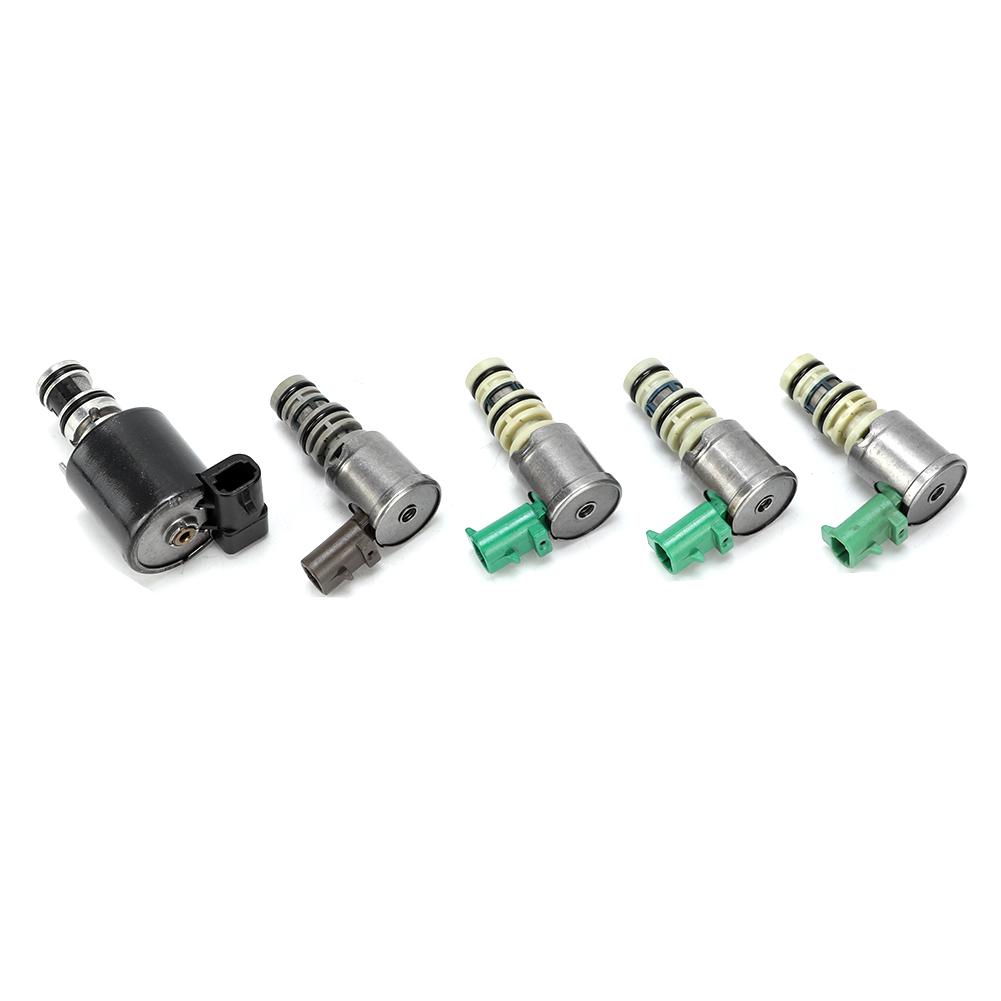 Kit de válvula solenóide de transmissão 5 peças 5L40E adequado para CADILLAC CTS 200107