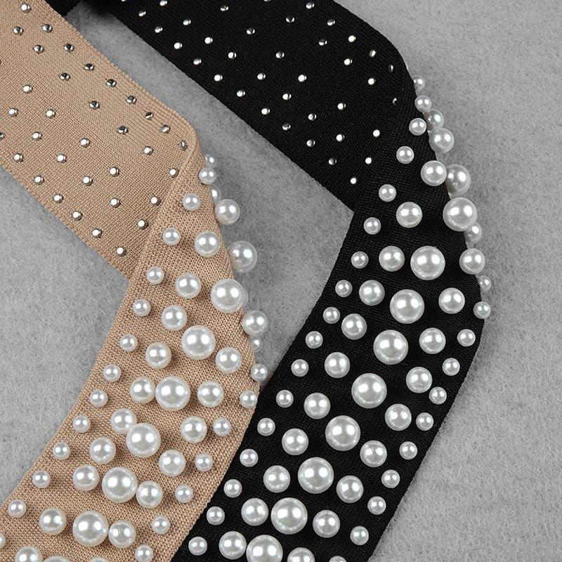 Autumn New Hip-hugging Skirt Halterneck Sleeveless Zipper Tight Sexy Bandage High-waisted Skirt Slimming Dress