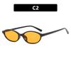 Classic Vintage Oval Sunglasses Women Men Small Frame Simple Trend Sun Glasses Driving Fishing Shade Glasses