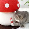 Viral Roter Pilz Katzenkratzbaum - mit Sisalball & Liegefläche