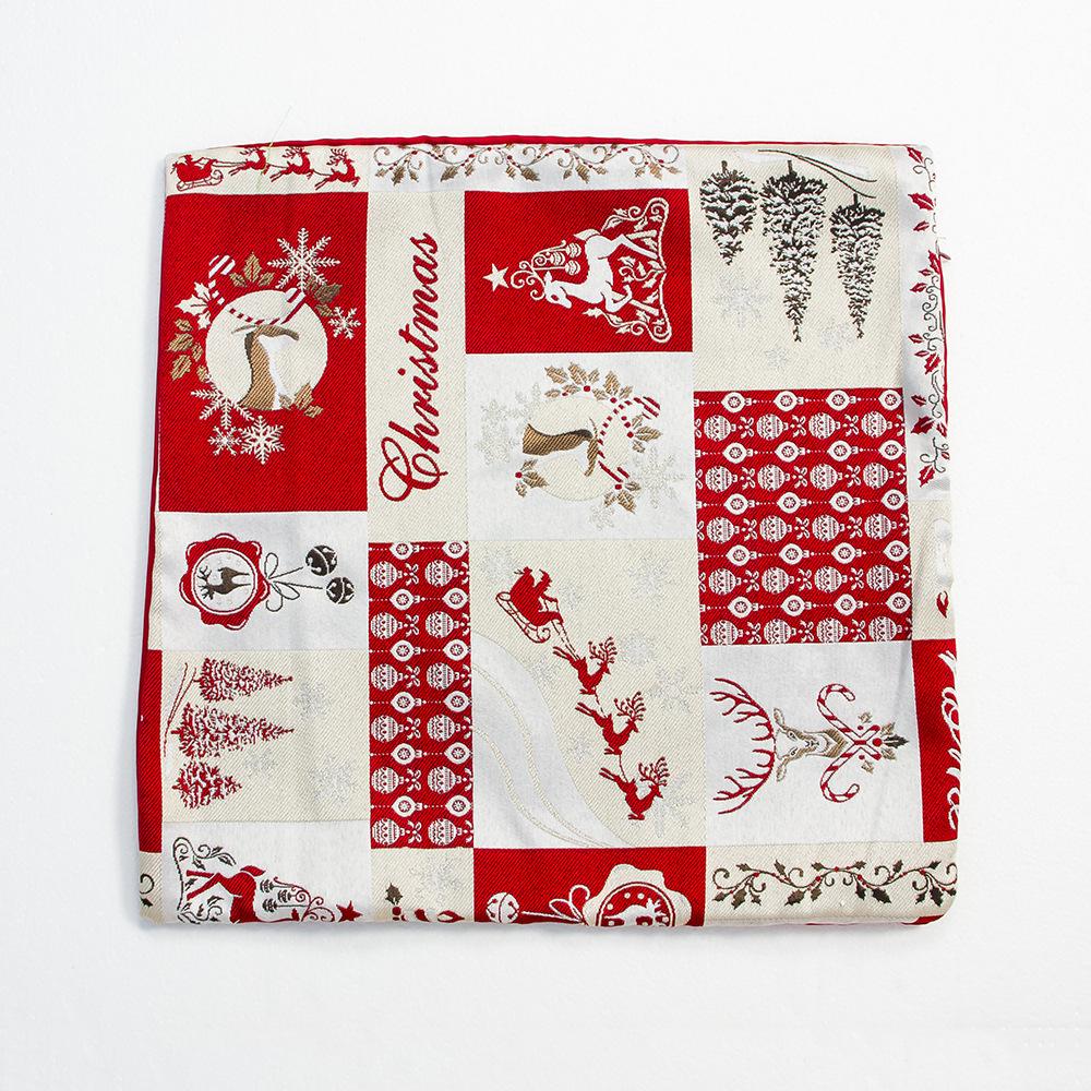 45cm Christmas Cushion Cover Merry Christmas Decorations For Home  Xmas Christmas Ornaments New Year Gifts