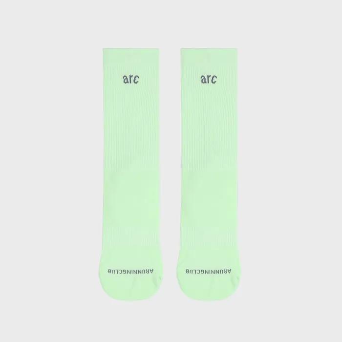 Arc Run Crew Socks - Volt