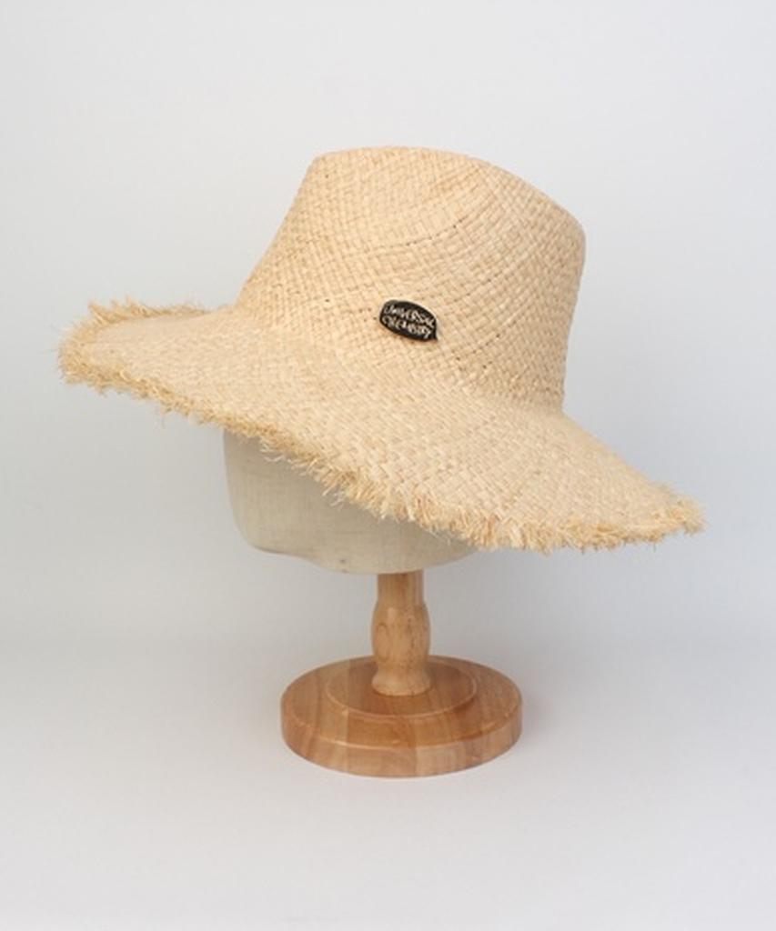 Yunibeosyeolkemiseuteuli Soft Natural Raffia Fedora Panama Hat