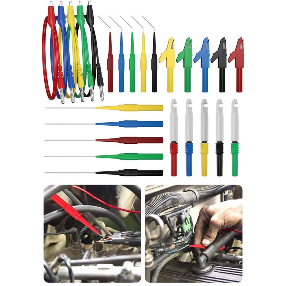 25-teiliges For automotive elektrisches Multimeter-Sonden-Set für Leiterplattentests und Stromversorgungsdiagnose