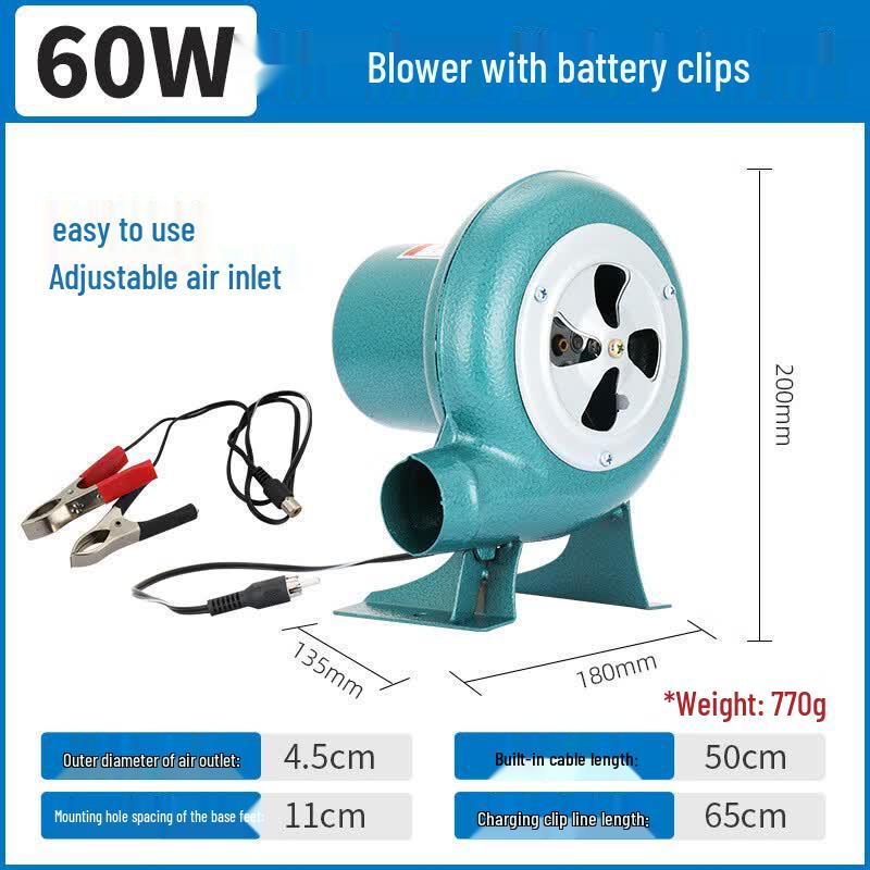 Yipan Portable AC/DC Electric Blower Fan CN plug (adapter included)