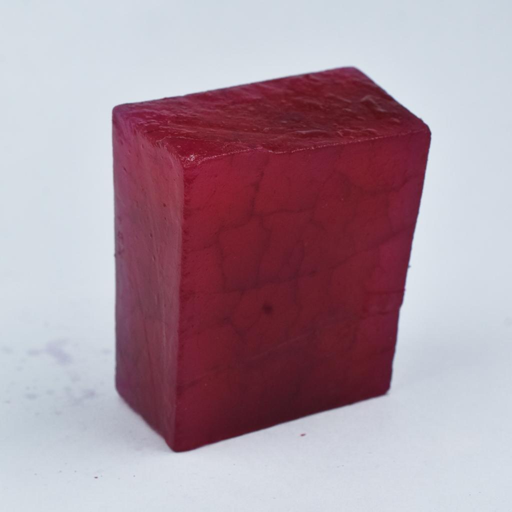 555 Ct Natural Red Ruby Raw Uncut Rough CERTIFIED Loose Gemstone rr-018-sa