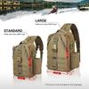 Lightweight Sling Bag with Rod Holder Shoulder Storage Bag New Fishing Gear Bag  Outdoor Fishing