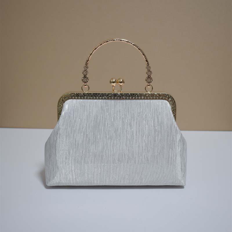 Handgefertigte Stoff Chinesische Goldtasche tragbare Messenger-Kette Schneiden Salon Teambuilding-Klasse Lehrmaterialtasche