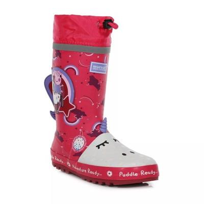 Childrens/Kids Unicorn Peppa Pig Wellington Boots