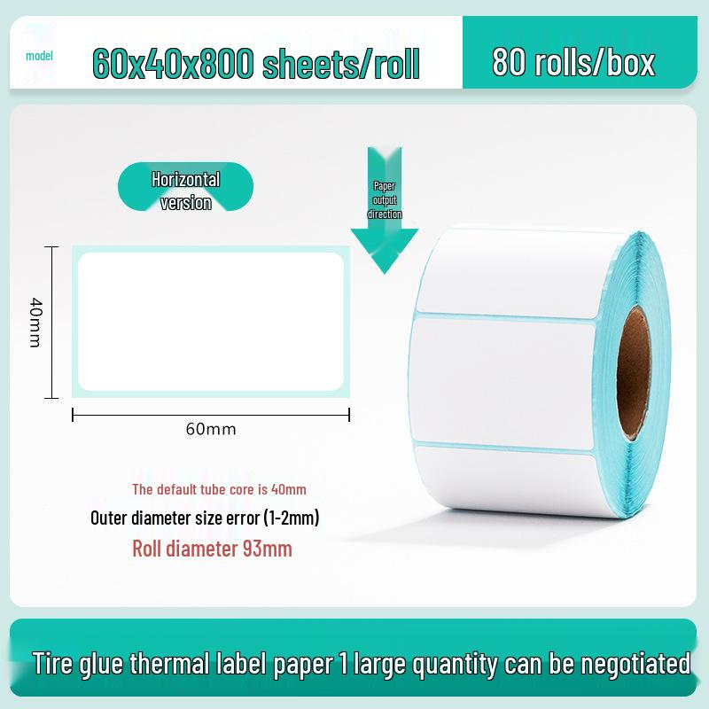 100x150 Self-Adhesive Thermal Paper Labels for Logistics