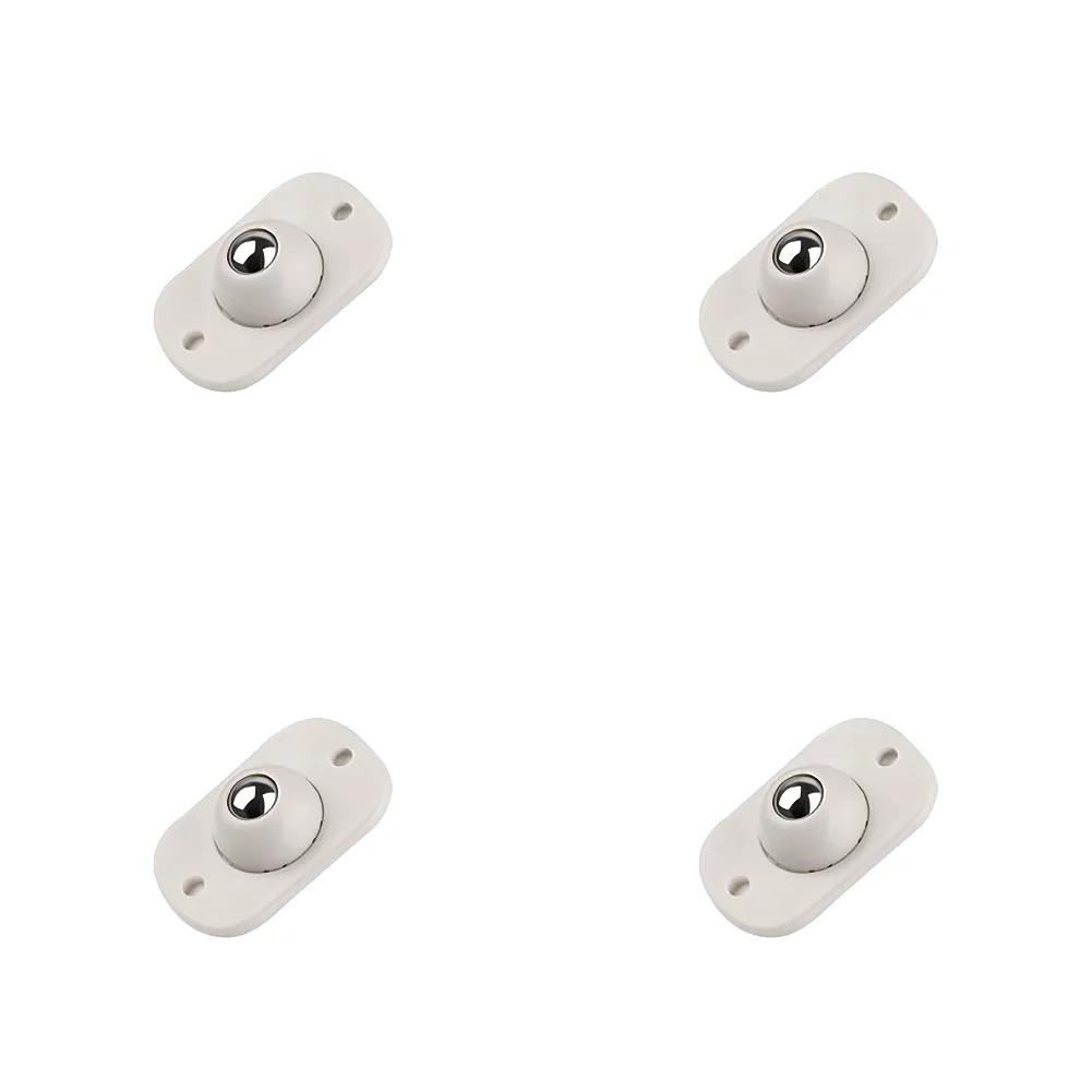 

4-20Pcs Self-Adhesive Castors Mute 360° Rotation Ball Caster Strong Load Bearing Versatile for Furniture Trash Can