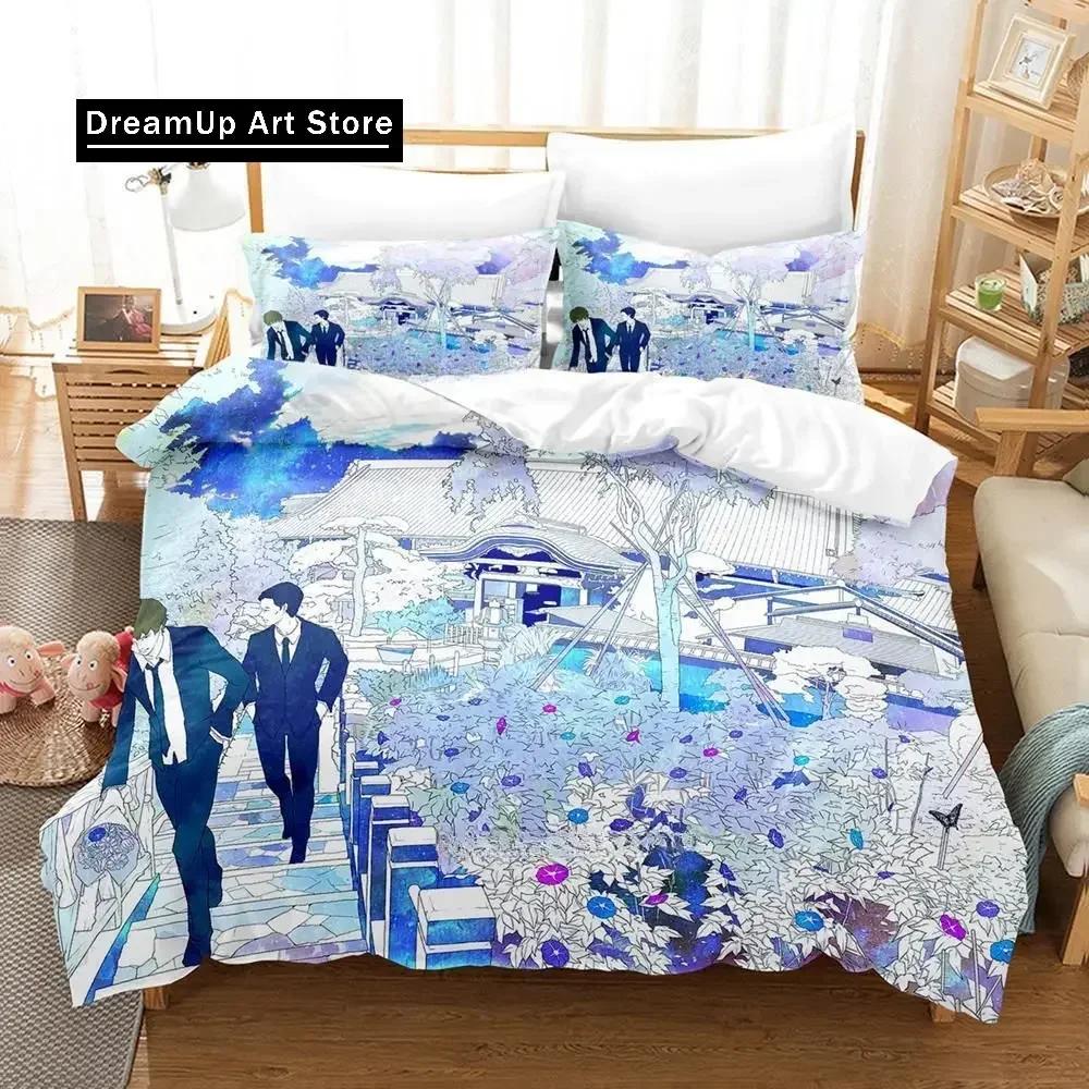 New Summer Wars Bedding Set Single Twin Full Queen King Size Bed Set Adult Kid Bedroom Duvet Cover Sets Cool Anime Bed Sheet Set