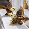 Caldo 1 pezzo 30 cm Giocattolo di Peluche di Simulazione Giocattolo di Peluche Aquila della Prateria Bambola di Cotone Morbido Come Bambola di Aquila Reale Avvoltoio Selvatico Uccello Grande