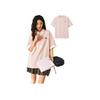 Anta Loose Breathable Round Neck Short Sleeve Knitted Shirt Unisex Tops Soft-Pink 172528102-2