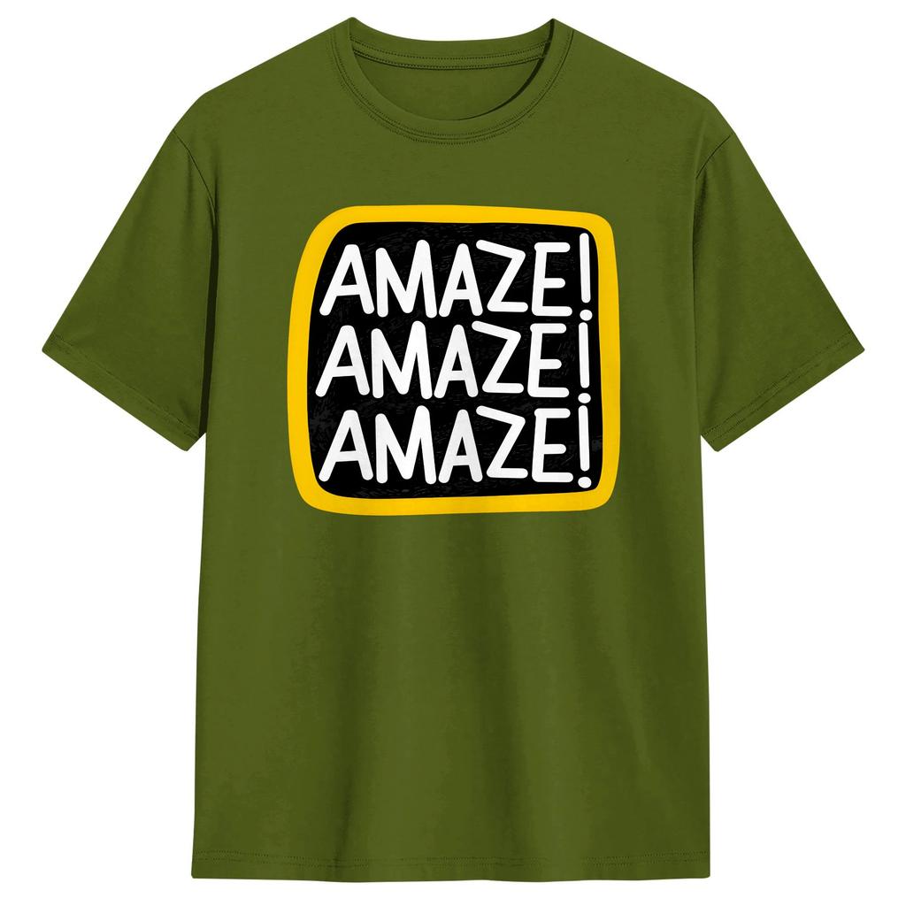 Unisex Project Hail Mary Amaze T Shirt 100 Cotton Clothing Novelty Short Sleeve Round Collar Tees Plus Size TShirts