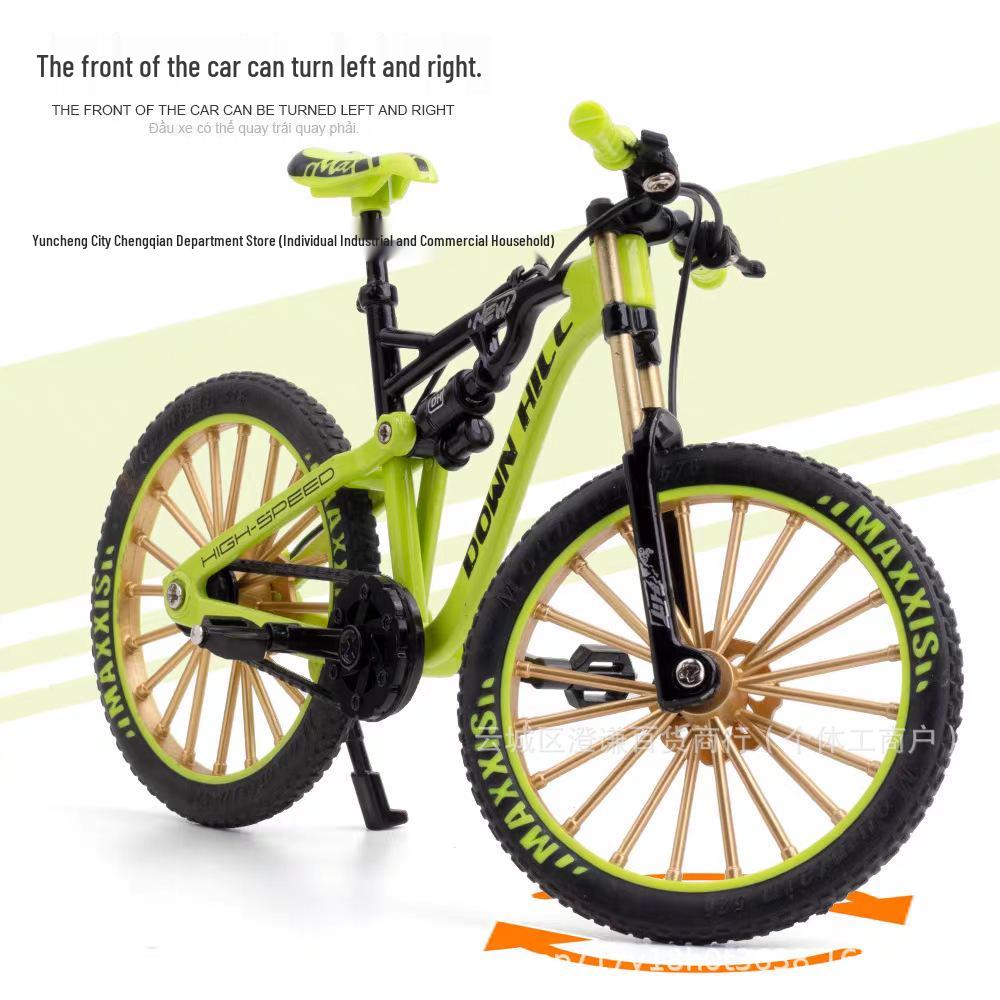 Cross-Border E-commerce 1:8 Downhill Mountain Bike Metal Collectible Ornament