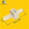 1/4" PVDF Mini Check Valve Resistant To Strong Acids Alkalis Ozone and Oxidants Anti-aging and Non-brittle Diaphragm Design