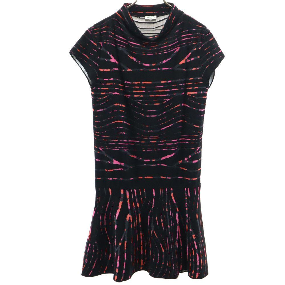 

KENZO Комбинезон с ручкой Короткий рукав Цельный Черная серия Женский Б/у