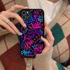 Graffiti Arcane Jinxs PC+TPU Shockproof Protective Phone Case For IPhone17 14 15 16 Pro Max 13 12 11 17 Air