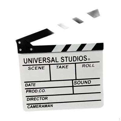 Film Filmi Alkış Panosu Asılı Dekorasyon Aksesuarı Tiyatro Aksesuarları Dekor